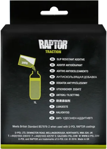 Vista 2 de U-POL Aditivo antideslizante Raptor Traction Raptor