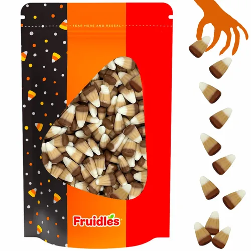 Vista 9 de Fruidles Golosinas de maíz de caramelo de Halloween, aperitivos divertidos y festivos (1 libra, zapateros de moras)