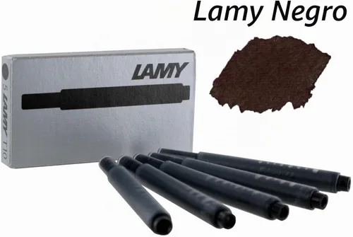 Vista 2 de Lamy, cartuchos de tinta para pluma fuente (paquete x 20 unidades), Negro
