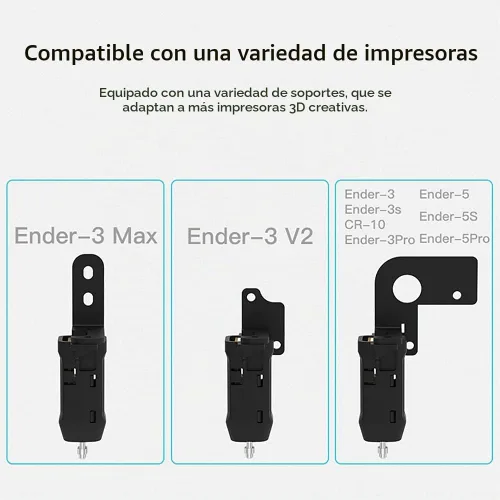 Vista 9 de Kit original de actualización CR Touch impresora 3D sensor de nivelación de cama automático Kit para Ender 3 V2 / Ender 3 Pro / Ender 5/ 5S / Pro