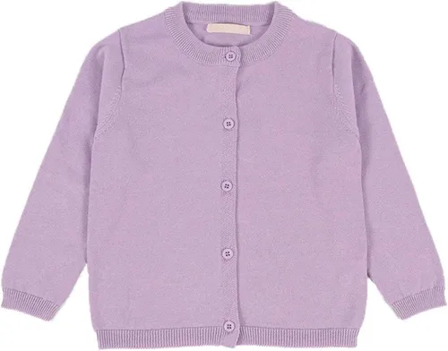 Vista 7 de GSVIBK - Suéter tipo cárdigan de manga larga de algodón para niños, con botones, suéter de cuello redondo para niñas, suéter para uniforme Negro
