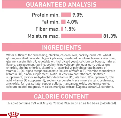 Vista 6 de Royal Canin Feline Health Nutrition Mother & Babycat Queen - Mousse en salsa ultra suave para gatos, 3 onzas (paquete de 6)