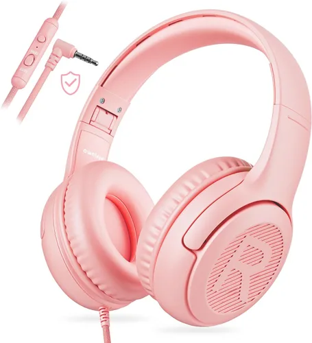 Vista 15 de awatrue AT2 2 auriculares para niños para viajes escolares, volumen seguro Paquete de 2 piezas