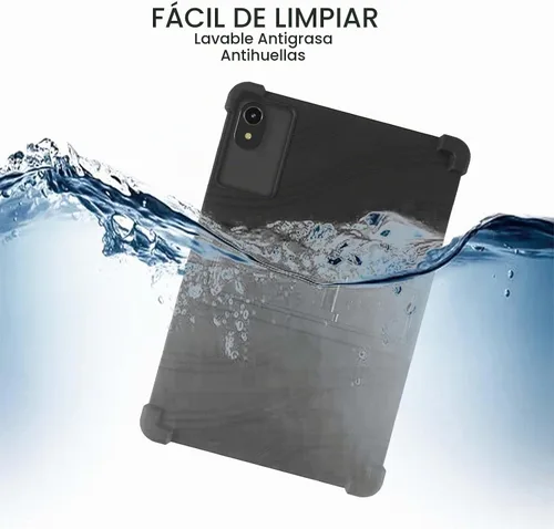 Vista 2 de Funda para tablet ApoloSign EP1095T/ApoloMedia EP1095T de 11 pulgadas, funda protectora de silicona suave, apta para niños, cubierta de tableta