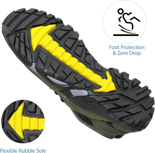 Vista 4 de Men Women Water Hiking Shoes Barefoot Slip Resistant High Top Wading Shoes for Walking Fishing River Creek Kayaking