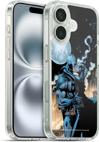 Vista 145 de Head Case Designs Funda de gel Hush con licencia oficial de Batman DC Comics #608 (protección de grado militar) compatible con Apple iPhone 7