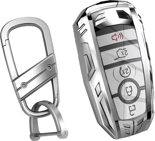 Vista 77 de Funda para Llavero Audi, Llavero, Protección de Aleación de Zinc Funda para Llave de Automóvil para A3 A4 A5 A6 Q7 Q5 TTS SQ5 R8 RS4 RS5 S5
