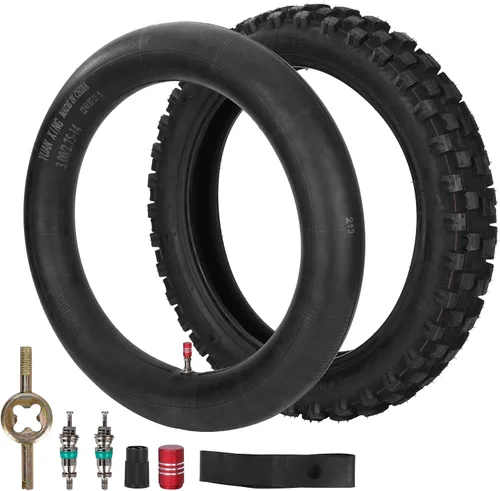 Vista 8 de Neumático de motocicleta 70/100-17 2.50/2.75-17 y tubo interior todoterreno apto para Coolster TaoTao 110cc 125cc 140cc QG-214 X-M125 125cc C70 CL70