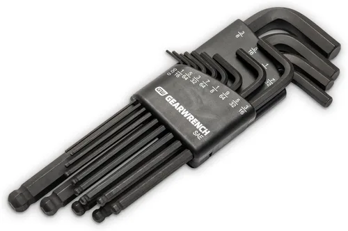 Vista 4 de GEARWRENCH Juego de llaves hexagonales SAE con extremo de bola larga de 13 piezas - 83524