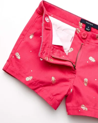 Vista 5 de Nautica Pantalones cortos de meter para niña pequeña Oro