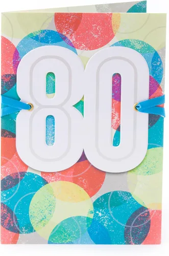Vista 2 de Hallmark - Tarjeta de felicitación de cumpleaños número 100 (confeti)