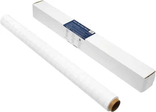 Vista 7 de Paquete de 15 hojas estáticas de borrado en seco, papel tapiz de pizarra blanca de 31.5 x 24 pulgadas, adhesivo de borrado en seco para pared