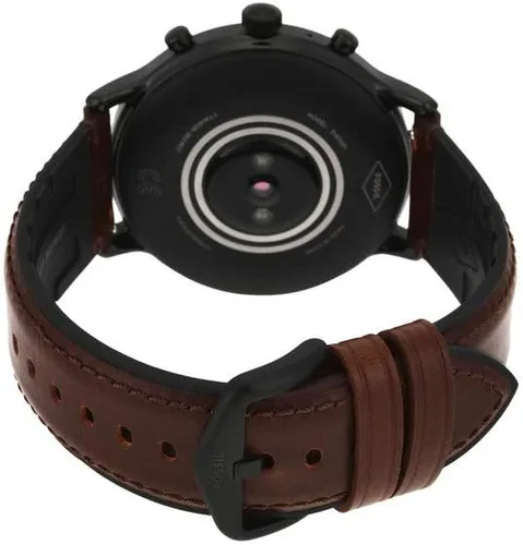 Vista 5 de Fossil 5ta Generación modelo Carlyle - Reloj inteligente con pantalla táctil, de acero inoxidable, con altavoz, con funciones de medición