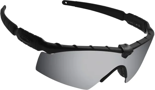 Vista 3 de Alphax Lentes de repuesto grabadas polarizadas optimizadas de titanio plateado para Oakley Si M Frame 2.0