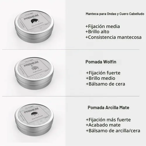 Vista 3 de COLDLABEL Mantequilla prémium para ondas y cuero cabelludo
