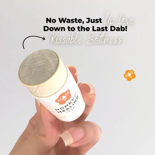Vista 9 de Manuka Honey Lip Balm 15+ UMF – Fórmula ultrahidratante con cera de abejas, aceite de ricino y aceite de coco orgánico 12 horas de humedad Tubo