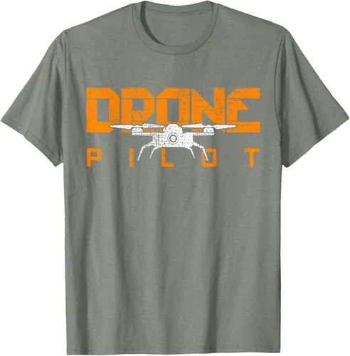 Vista 26 de Drone Life Pilot Quadcopter Gift RC Camiseta Negro