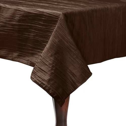 Vista 44 de Ultimate Textile - Paquete de 2 - Tafetán arrugado - Mantel rectangular Delano de 50 x 108 pulgadas, color verde manzana