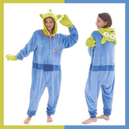 Vista 4 de GONAAP Unisex Adult Onesie Pajamas Animal One Piece Costume Cosplay Sleepwear