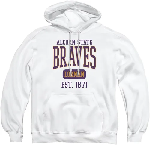 Vista 93 de LOGOVISION Colección de sudaderas con capucha unisex con diseño oficial de Collegiate Est. Date para hombres y mujeres