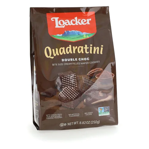 Vista 16 de Loacker Quadratini - Obleas de yogur de arándano de tamaño pequeño