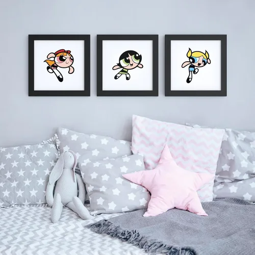 Vista 7 de Trends International Gallery Pops - Póster de pared de Cartoon Network The Powerpuff Girls - Everyone Loves a Brunette - 12.00 x 12.00 pulgadas
