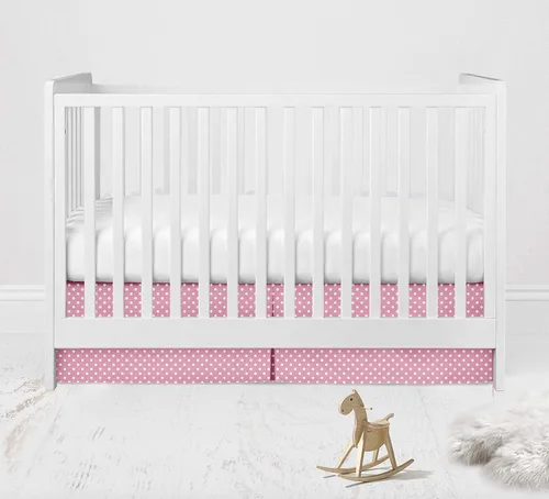 Vista 22 de Bacati - Sábana bajera ajustable de 100 % algodón universal para bebé de EE. UU. para cuna o niño pequeño (PIN DOTS, turquesa aguamarina)
