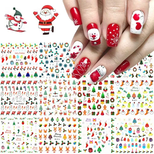 Vista 14 de Calcomanías de arte de uñas de flores, calcomanías de uñas de transferencia de agua, suministros de arte de uñas, lirio de verano, orquídea