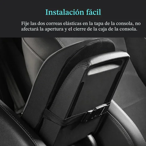 Vista 6 de Almohadilla Avanzada para Consola Central de Automóvil, Cojín de Espuma Viscoelástica para Reposabrazos de Automóvil, Almohada de Descanso