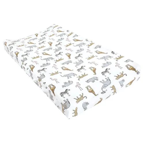 Vista 59 de Hudson Baby Funda unisex para cambiador de bebé, Animal Adventure, talla única
