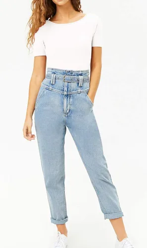 Vista 4 de MANGDIUP - Body elástico de manga larga y cuello redondo para mujer