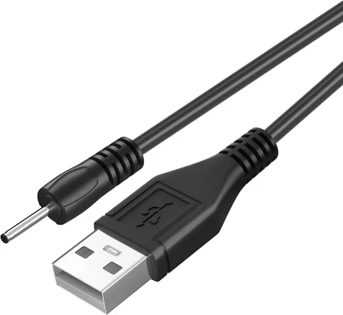 Vista 7 de PChero Cable de carga USB a CC de 0.1 in para Mini S530 Auriculares Negro - 1 pieza