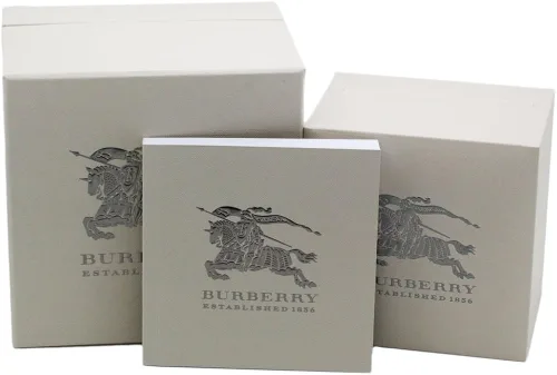 Vista 3 de Burberry Utilitario Blanco Dial Blanco piel Damas Reloj bu7846