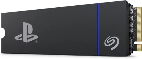 Vista 2 de Seagate Game Drive PS5 NVMe SSD para PS5 1TB unidad interna de estado sólido - PCIe Gen4 NVMe 1.4, licencia oficial, hasta 7300MB/s con disipador