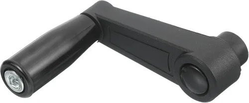 Vista 6 de uxcell Mango de máquina giratorio de 0.630 x 7.559 in (diámetro x L), mango de manivela de torno universal para máquina de molienda de torno
