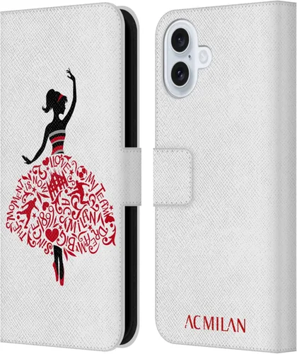 Vista 87 de Head Case Designs Officially Licensed AC Milan Dream Big Children Leather Wallet Case Compatible with Apple iPhone 11