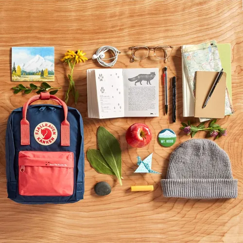 Vista 6 de Fjallraven - Mochila pequeña Kanken clásica para el día a día