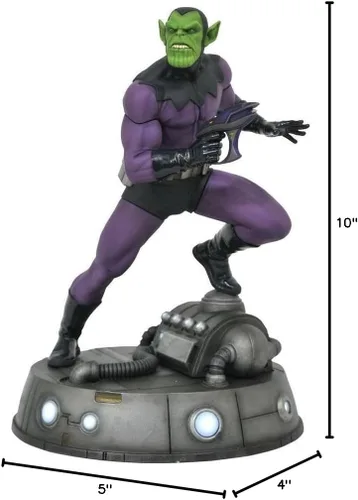 Vista 2 de Diamond Select Toys Marvel Gallery: estatua de PVC Skrull, multicolor, 10 pulgadas