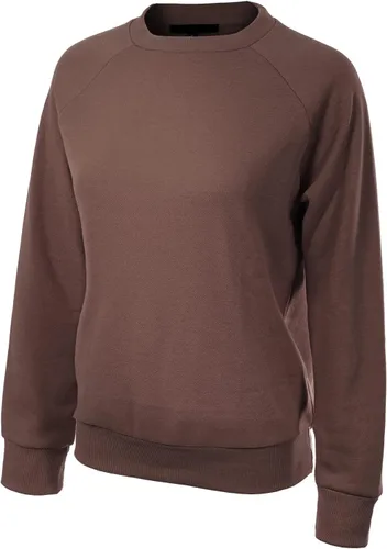 Vista 118 de MixMatchy Sudadera básica suave y cómoda de forro polar con cuello redondo para mujer