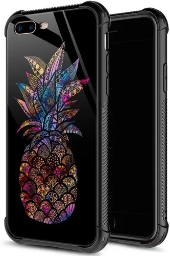 Vista 35 de ZHEGAILIAN Funda para iPhone 7/8 Plus, protección de grado militar, esquinas a prueba de golpes, funda antiarañazos para iPhone 7/8 Plus, girasol