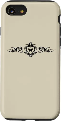 Vista 18 de Butterfly Heart Tattoo Fairycore y2k Grunge Egirl Aesthetic Case for iPhone 17