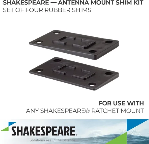 Vista 2 de Shakespeare Kit de cuña de goma para trinquete Mnts Shakespeare 414 Kit de cuña de goma para trinquete Mnts, negro