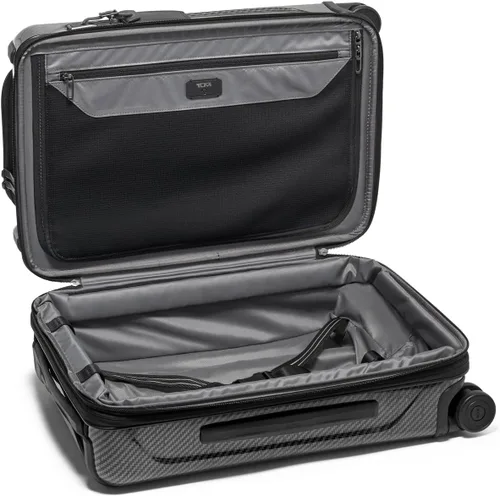 Vista 2 de TUMI Bolsillo frontal expandible para hombre, 4 ruedas, NegroGrafito, Bolsillo frontal Intl Exp CO