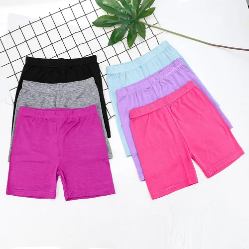 Vista 2 de BOOPH Girls Bike Shorts Kids Cartwheel Dance Shorts Under Dress for Toddler Girl 68 Pack 2-10 Years