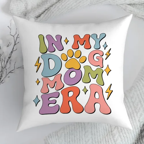 Vista 3 de Fokongna in My Dog Mom era Dog Mom - Fundas de almohada decorativas de 18 x 18 pulgadas, funda de almohada Love Gy Lover Proud Mama Pet Owner
