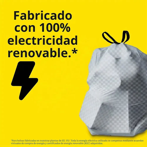 Vista 7 de Glad ForceFlex Bolsas de basura altas para cocina, 13 galones, Pine-Sol Original, 40 unidades (el paquete puede variar)
