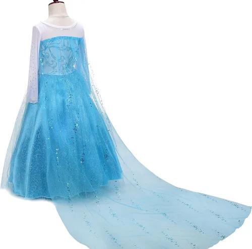Vista 2 de Dressy Daisy Toddler Little Girls' Ice Princess Dress Costume Birthday Halloween Christmas Fancy Party Dresses