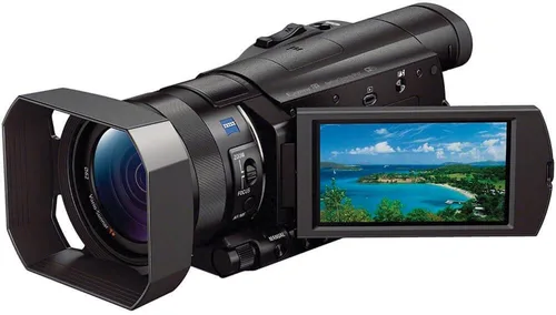 Vista 2 de Sony FDR-AX100/B 4K Cámara de vídeo con 3.5 pulgadas LCD (negro)