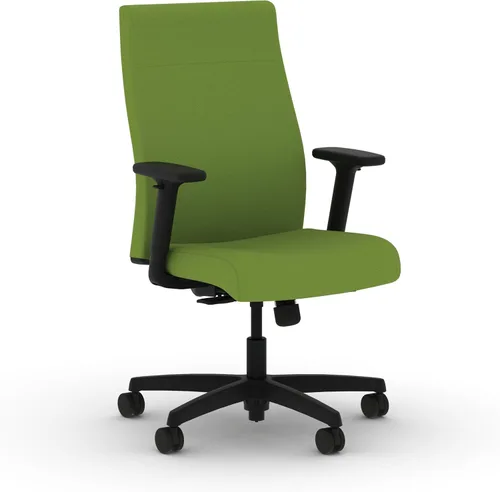 Vista 28 de HON Ignition 2.0 - Silla de oficina de tela, tapizada, brazos ajustables, silla de oficina ergonómica ejecutiva reclinable, con inclinación