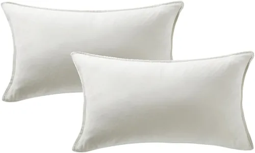Vista 14 de Fancy Homi - Paquete de 2 fundas de almohada decorativas azul real de 14x14 pulgadas para sala de estar, sofá cama, sofá, decoración moderna bohemia